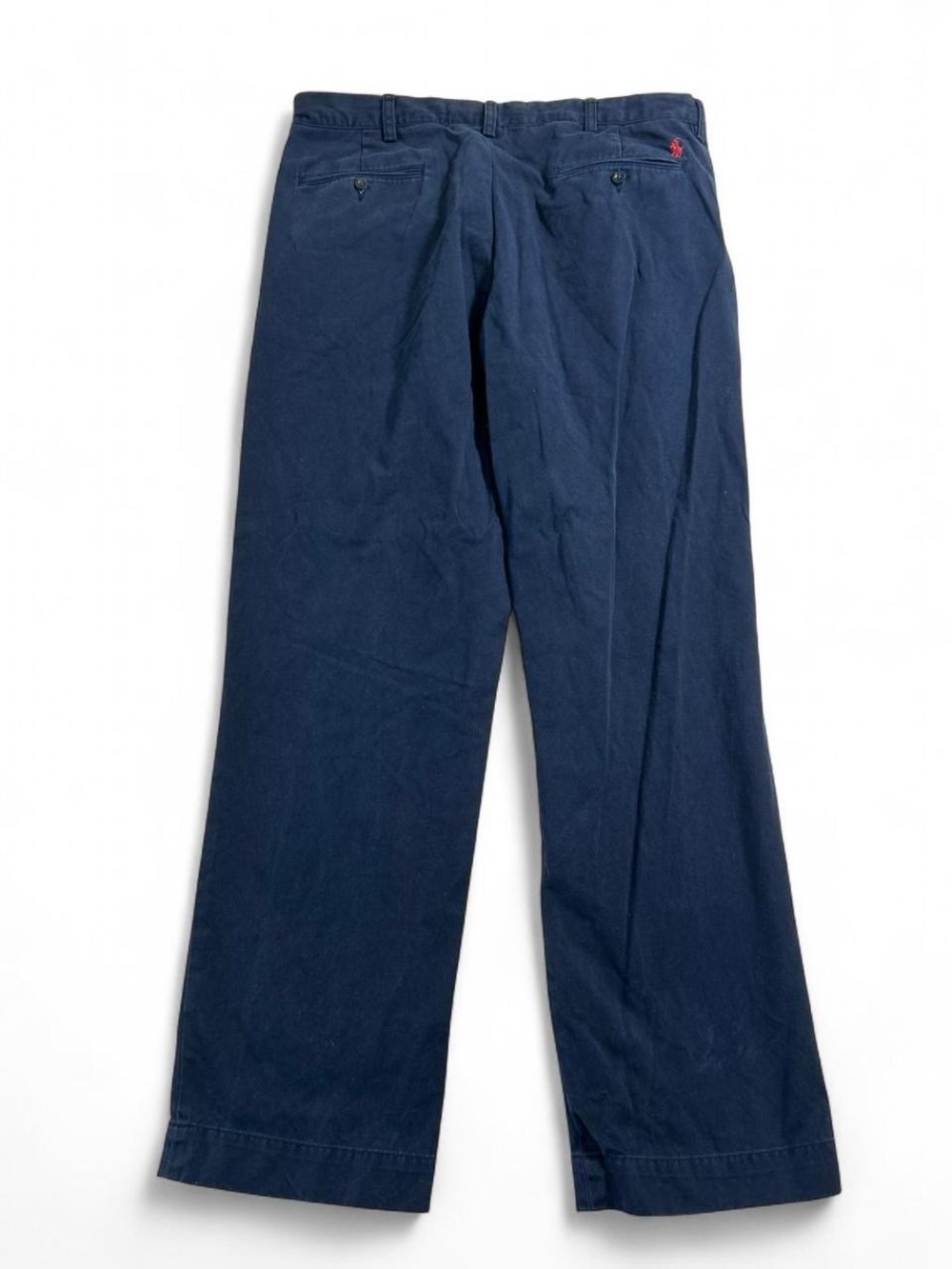 Polo Ralph Lauren Preston Pant Navy Chinos Mens 36x32 Y2K Preppy